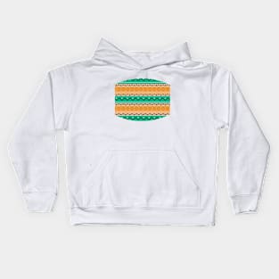 Vintage Tribal Pattern Kids Hoodie